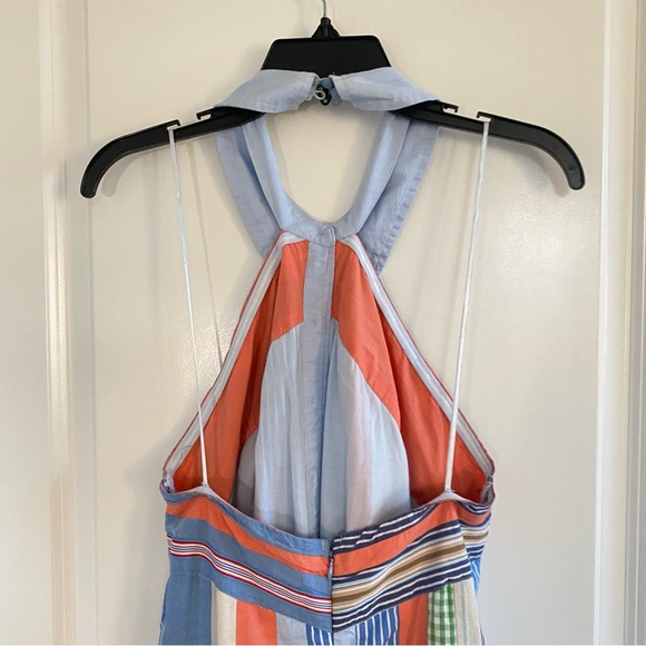 Anthropologie Maeve Collared Halter Shirt Dress Sz M US8 NWT - Picture 10 of 12